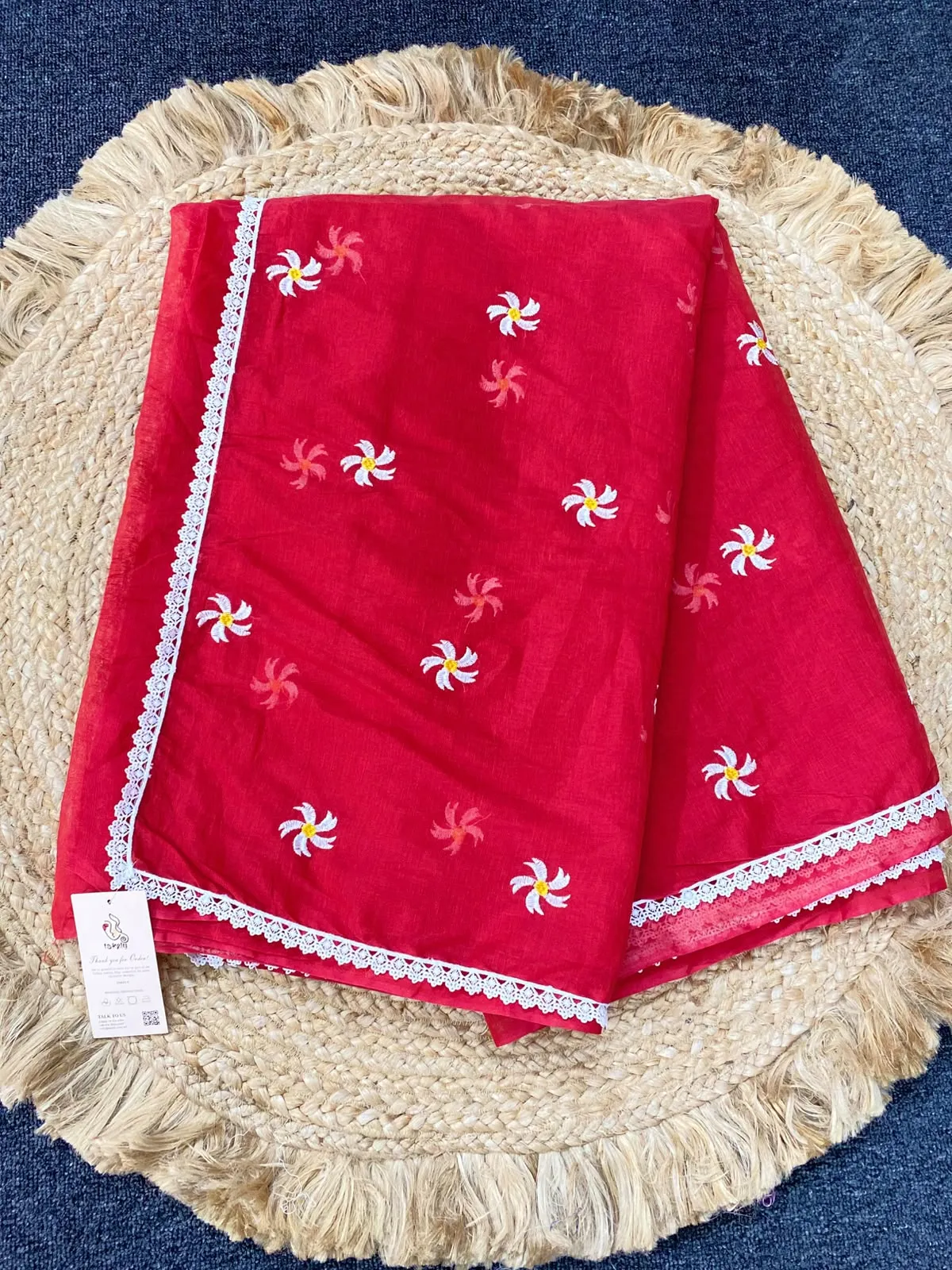 Golap Embroidery Saree | P00207