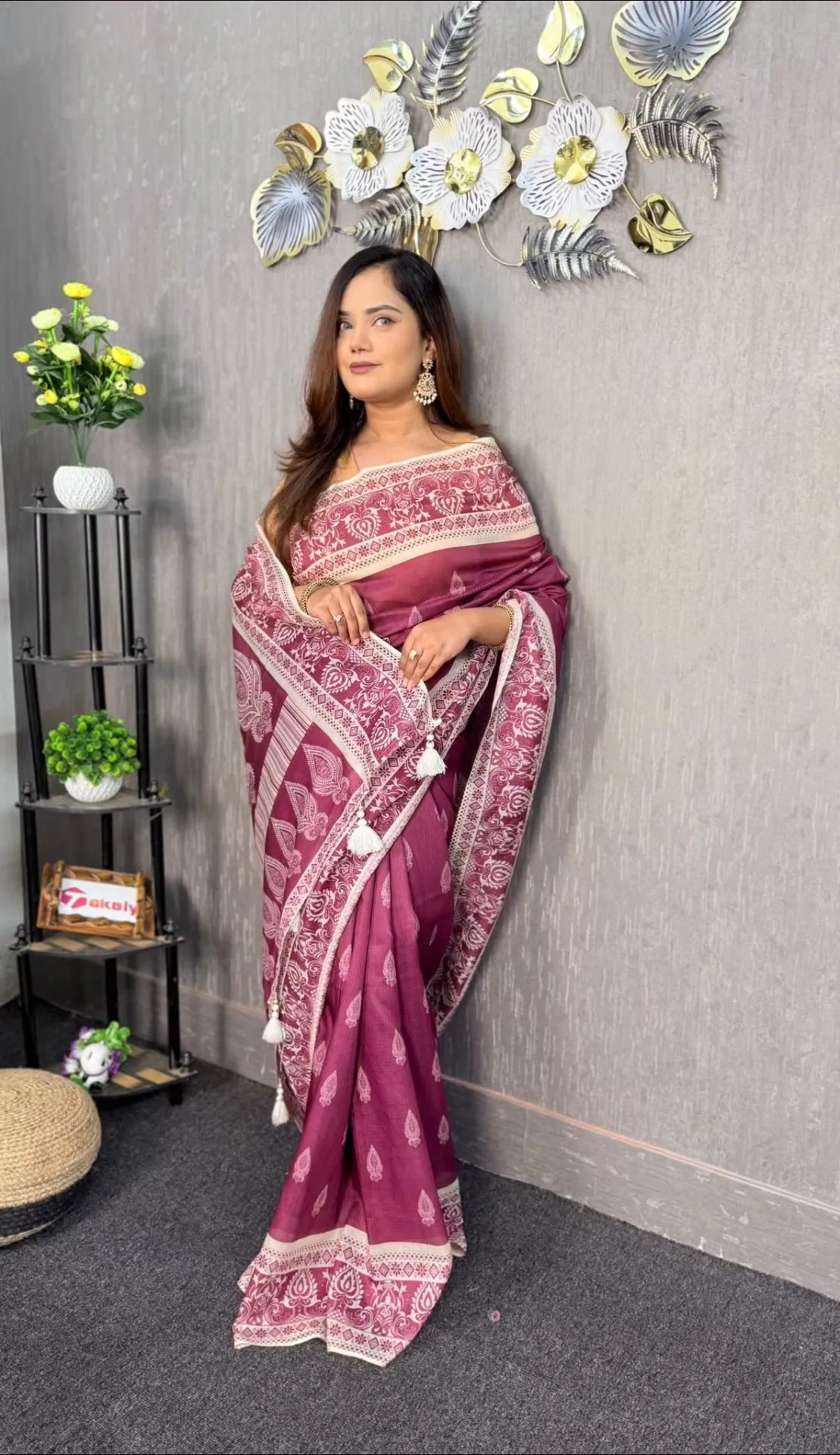 Exclusive Kota Dariya Cotton Printed Saree